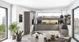 Nobilia Compact Grey Kitchen.